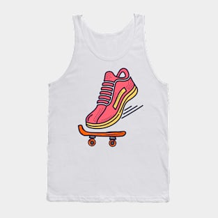 Hip hop skate Tank Top